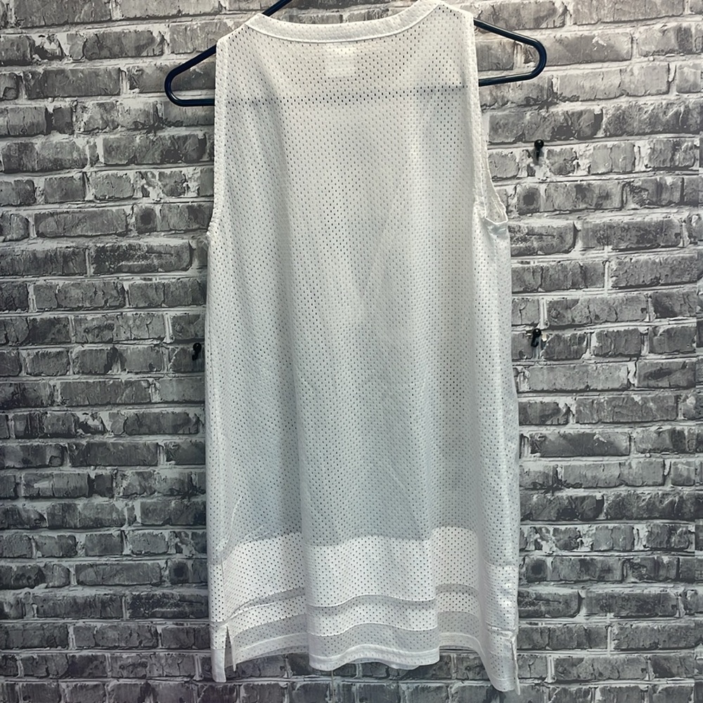 Georgia Rivalry Threads White Mesh Tank Top - Picture 3 of 8